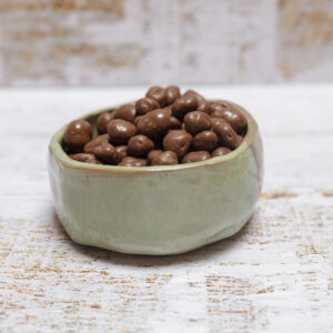 Pasas al ron con chocolate