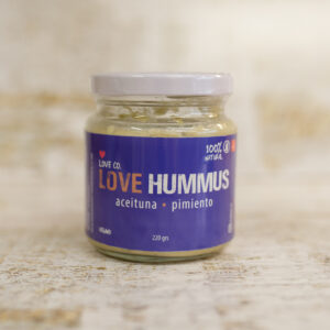 Love Hummus - Aceituna Pimiento. Love Co